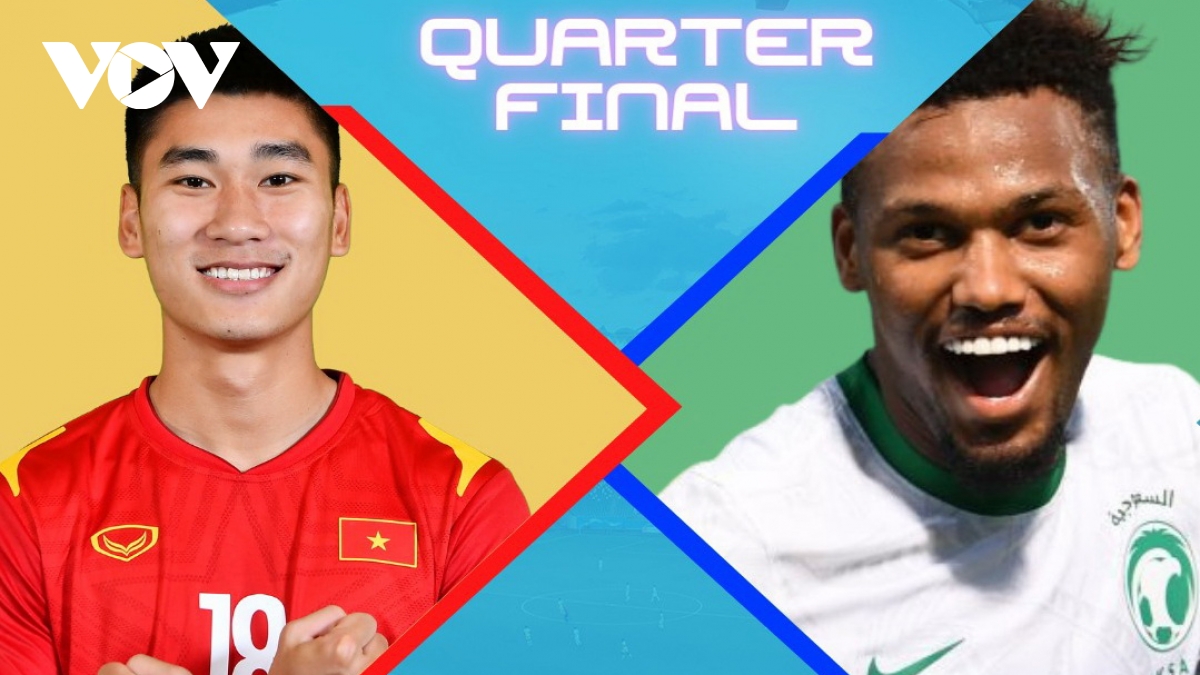 Vietnam vs Saudi Arabia at AFC U23 Asian Cup quarter-finals